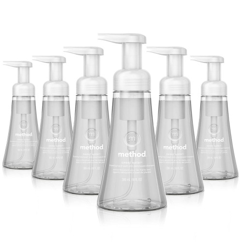 Method Foaming Hand Wash， Sweet Water， 10 oz Pump Bottle， 6/Carton (00361CT) - Mycitystee