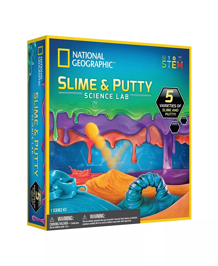 National Geographic Slime Putty Science Lab - Mycitystee