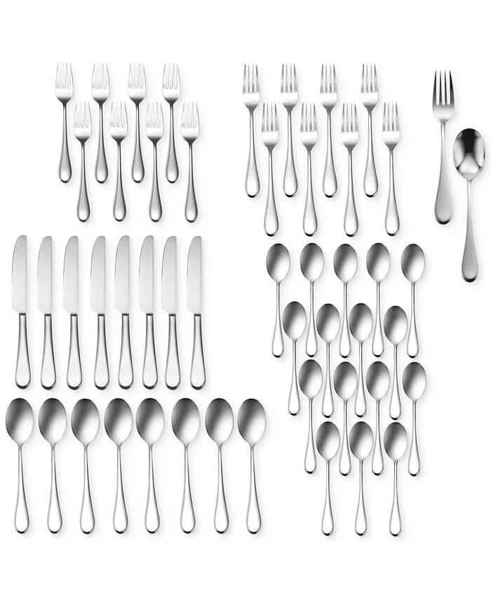 Oneida Icarus 50-Pc Set， Service for 8， Created for Macy's - Mycitystee
