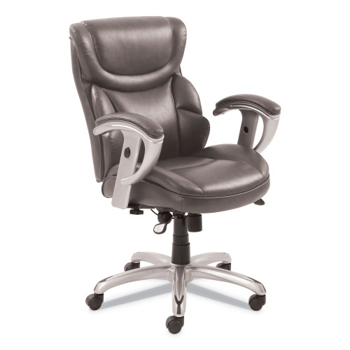 SertaPedic Emerson Task Chair， Supports Up to 300 lb， 18.75