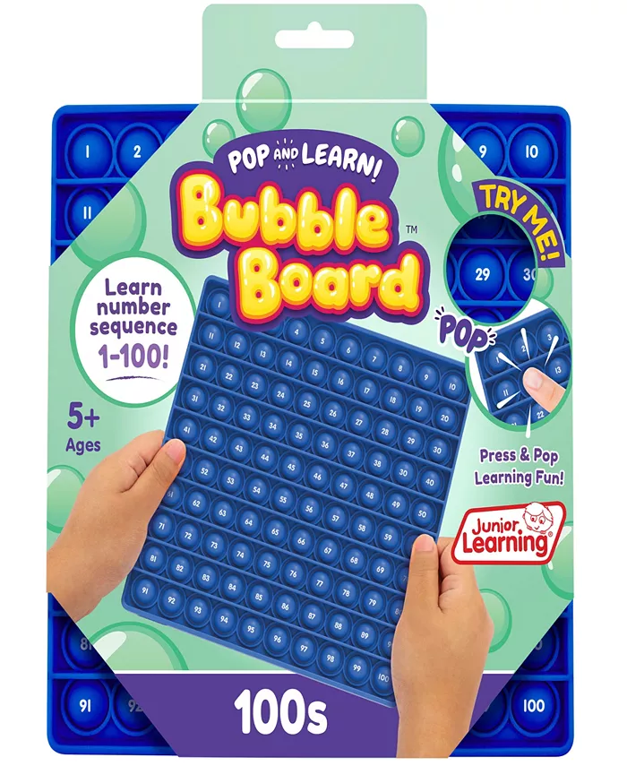 Pop Learn Bubble Board 100s Bubble Board - Mycitystee