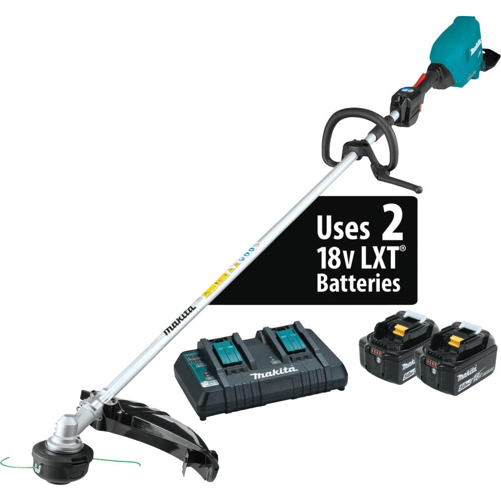 Makita 18V X2 (36V) LXT Lithium-Ion Brushless Cordless String Trimmer Kit (5.0Ah) XRU17PT from Makita - Mycitystee
