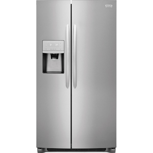 22.2 cu ft Side-by-Side Stainless Refrigerator - Mycitystee