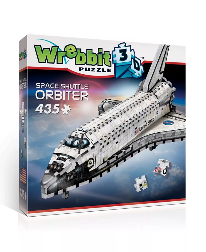 MasterPieces Puzzles Wrebbit Space Shuttle Orbiter 3D Puzzle- 435 Pieces - Mycitystee