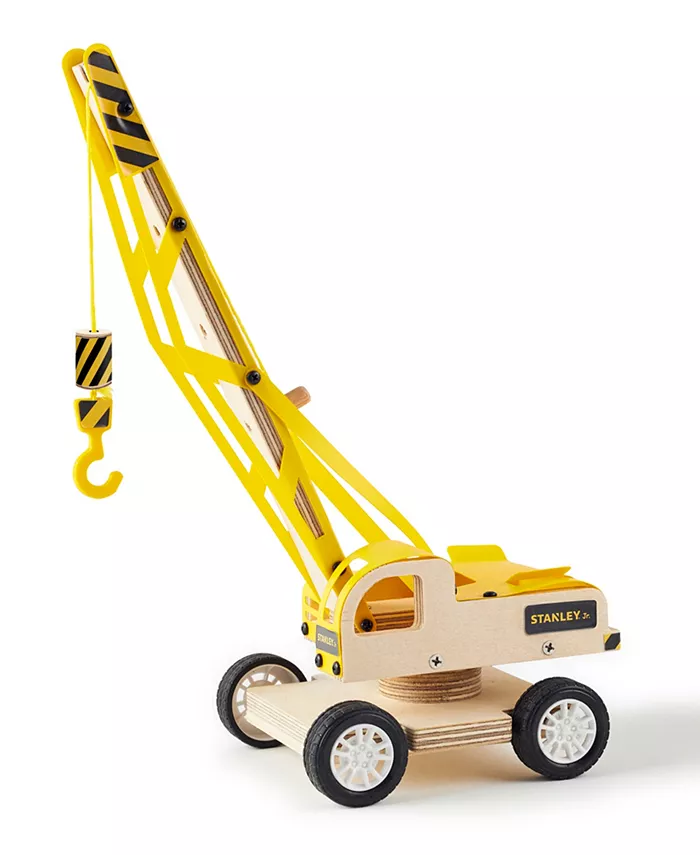 Stanley Jr. Wooden Lifting Crane DIY Kit - Mycitystee