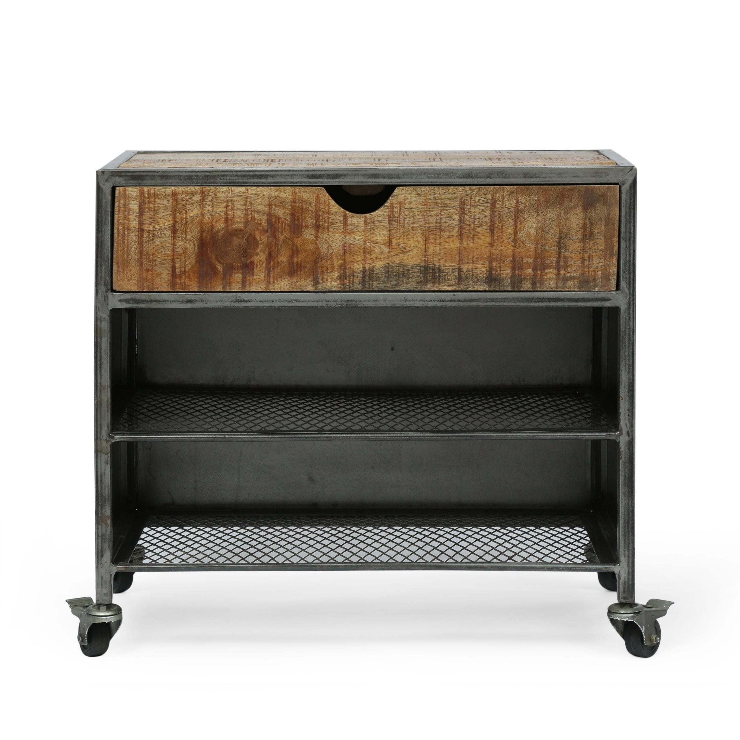 Gieke Industrial Handcrafted Mango Wood Shoe Rack by Christopher Knight Home - - 32872979 - Mycitystee
