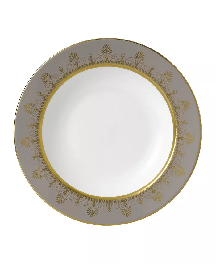 Wedgwood Anthemion Grey Rim Soup 9
