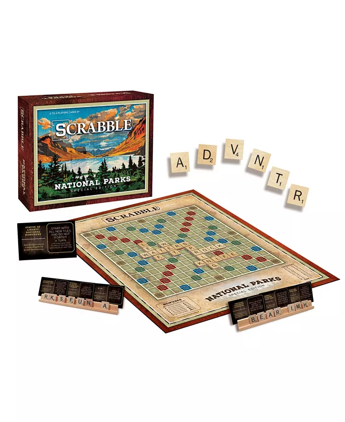 USAopoly Scrabble National Parks Game - Mycitystee