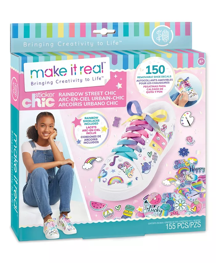 Make It Real Sticker Chic - Rainbow Street Chic - Mycitystee