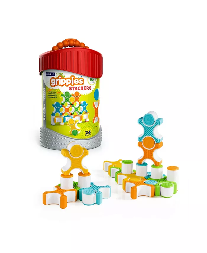 Guidecraft， Inc Guidecraft Stackers - 24 Pieces Set - Mycitystee