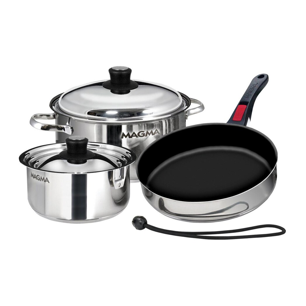 Magma Marine Induction Non-Stick Nesting Cookware Set - Mycitystee