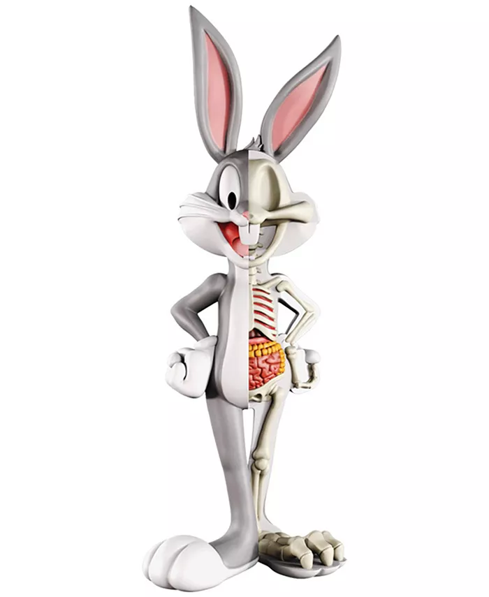 4D Master 4D XXRAY Dissected Vinyl Art Figure - Looney Tunes - Bugs Bunny - Mycitystee