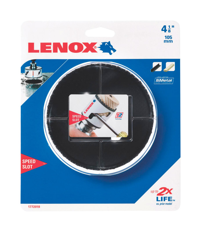 Lenox 4-1/8 in. Bi-Metal Hole Saw 1 pk - Mycitystee