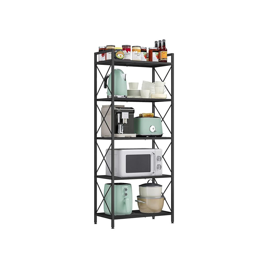 SONGMICS Metal Storage Shelf with X Side Frames - Mycitystee