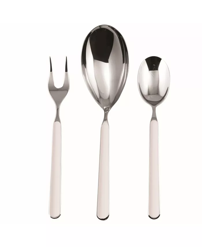 Mepra Serving Set Fantasia Flatware Set， Set of 3 - Mycitystee