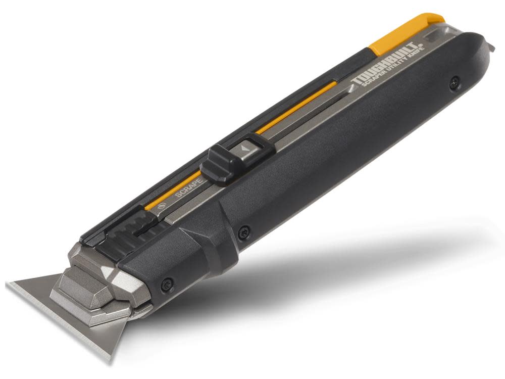 Toughbuilt Scraper Utility Knife with 5 Blades ; - Mycitystee