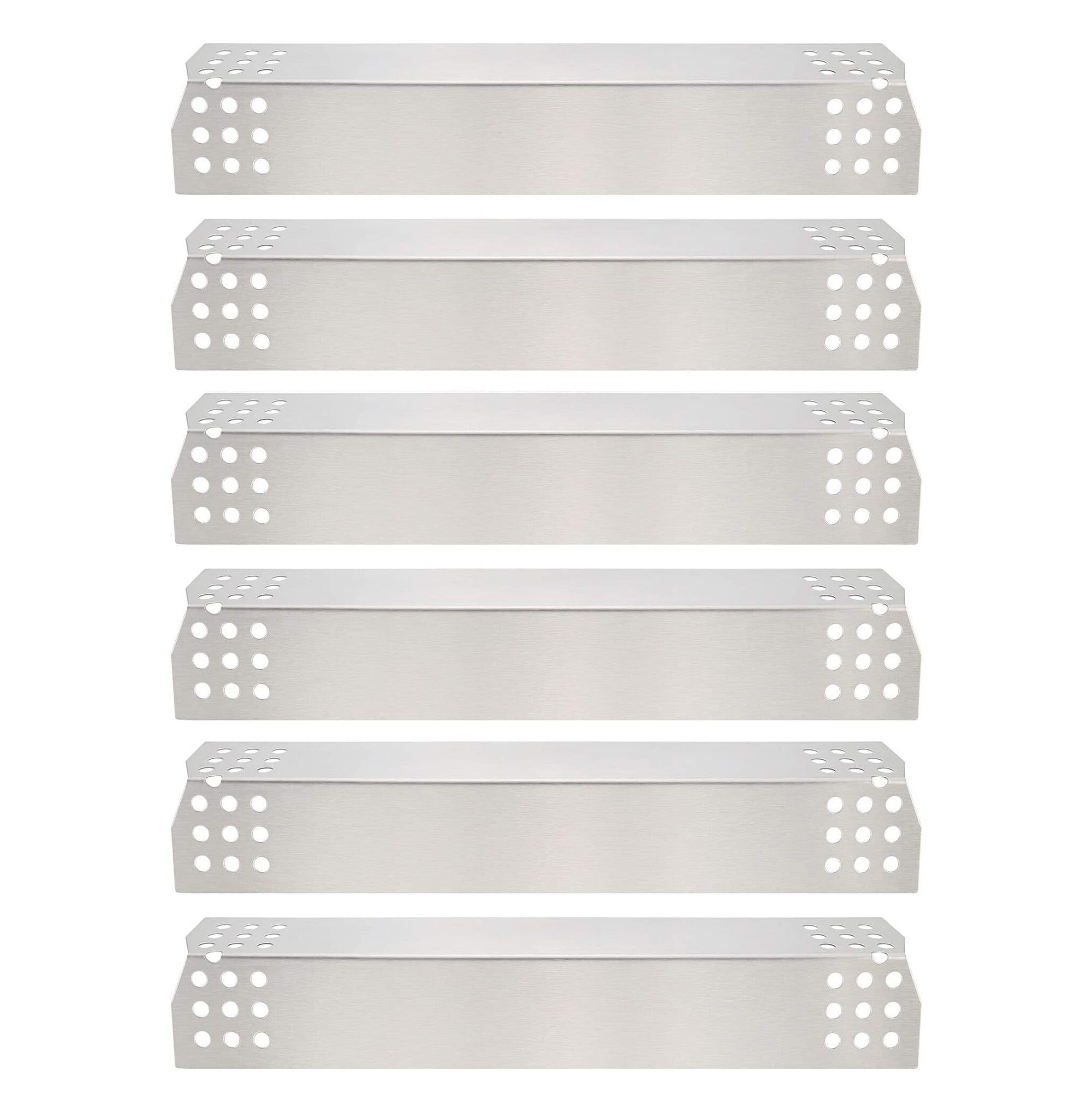 Stainless Steel Heat Plates for Nexgrill 720-0896B, 720-0896C, 720-0896E, 720-0896CP 6 Burner Grills - Mycitystee