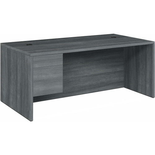 HON 10500 Series Sterling Ash Laminate Desking (10586LLS1) - Mycitystee