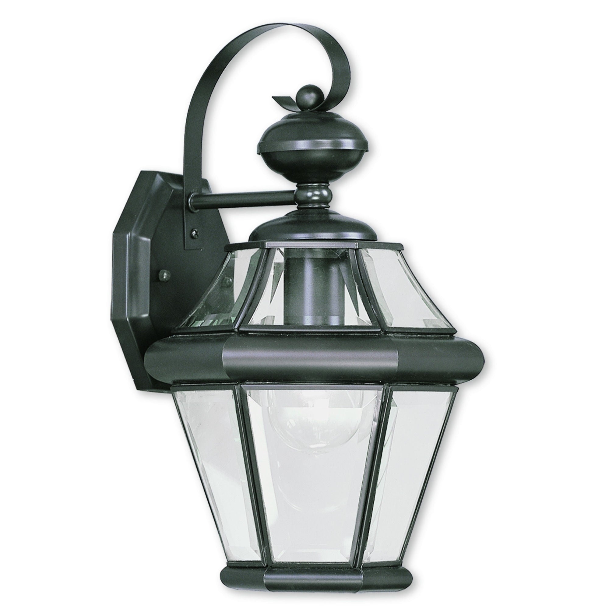 Livex Lighting Georgetown One-light Bronze Outdoor Wall Lantern Shopping - The Best Deals on Outdoor Wall Lanterns | 18909350 - Mycitystee