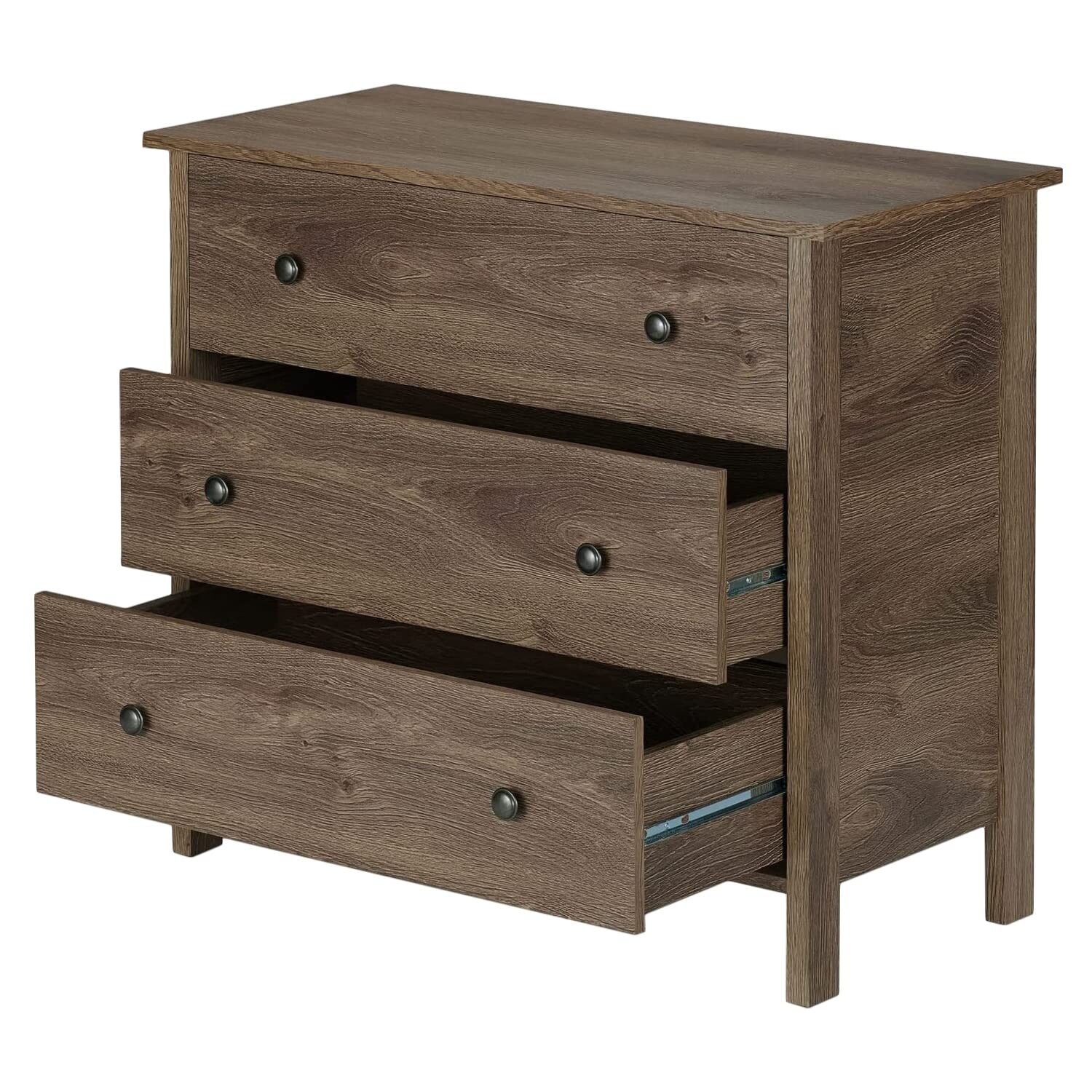 3 Drawer Dressers for Bedroom， Modern Dressers with Drawers， for Bedroom Dresser Wood Organizer - as picture - - 37668544 - Mycitystee