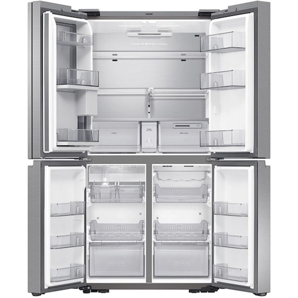 22.5 cu ft 4-Door Stainless Refrigerator - Mycitystee