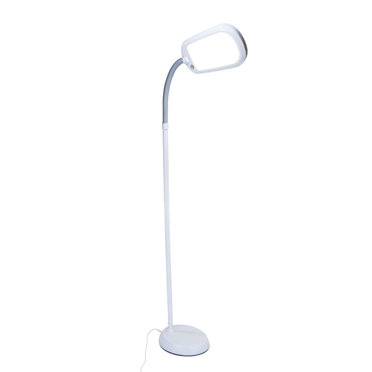 LED Bright Reader Natural Daylight Full Spectrum Floor Lamp Grey NEW SLIMMER DESIGN - Mycitystee