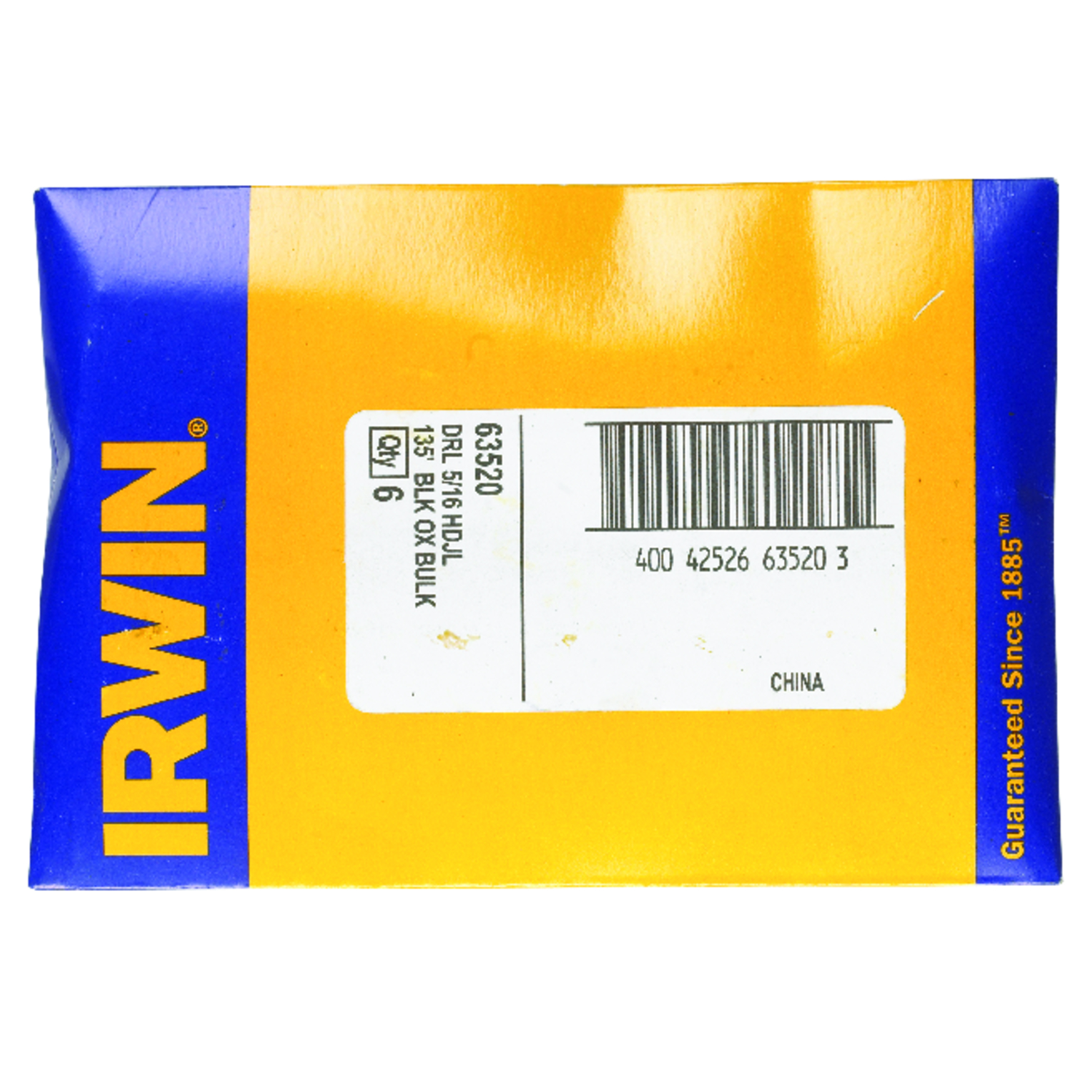 Irwin 5/16 in. X 4-1/2 in. L High Speed Steel Drill Bit 1 pc - Mycitystee