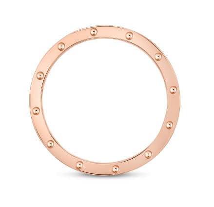 Roberto Coin 18KT Rose Gold Symphony Pois Moi Band Ring - Mycitystee
