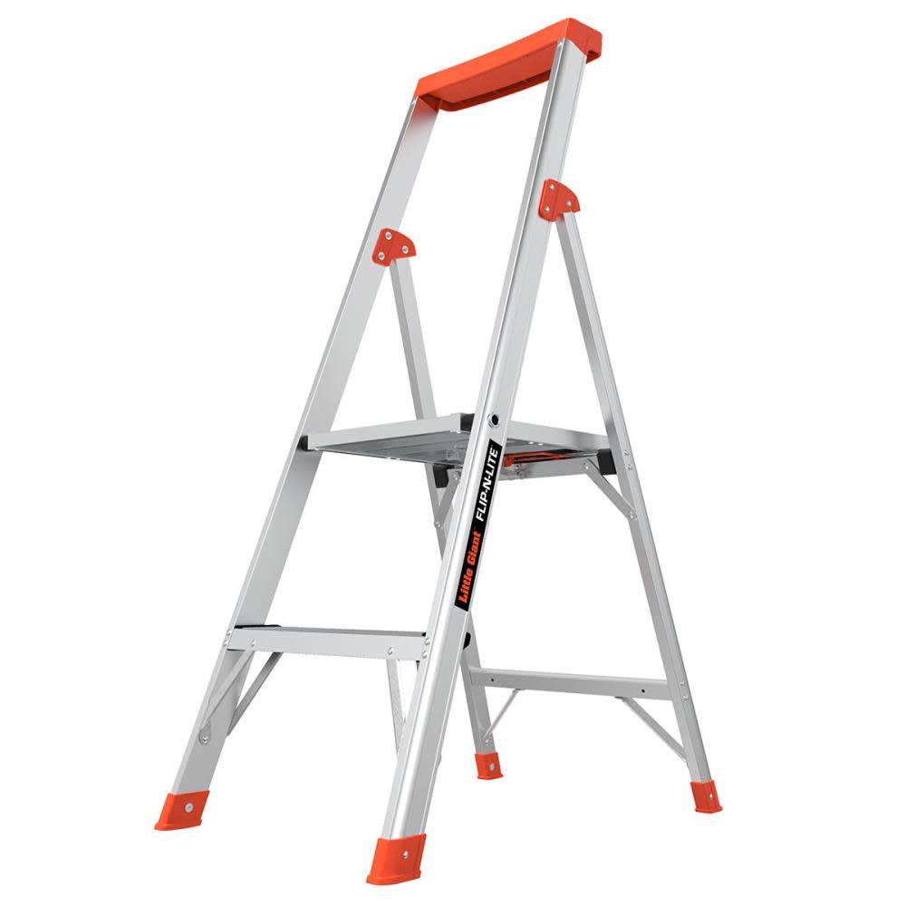Flip-N-Lite M4 Type-1A Aluminum Step Ladder - Mycitystee