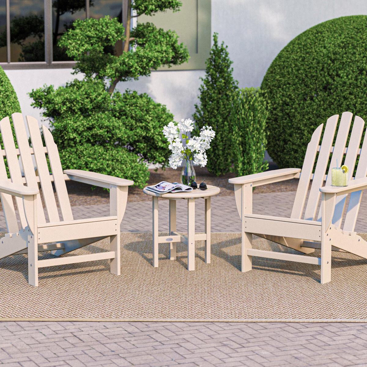 POLYWOOD Classic Adirondack 3-Piece Set - Mycitystee