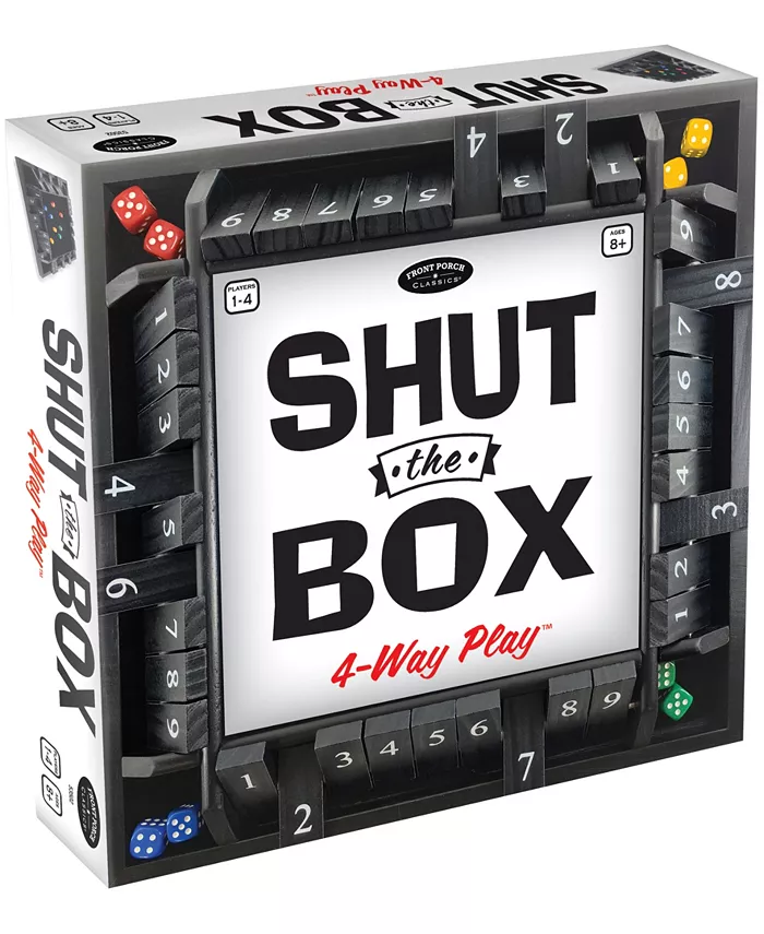 Front Porch Classics Shut the Box 4-Way Play - Mycitystee