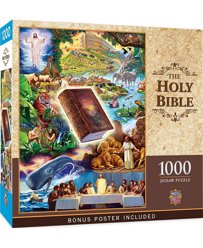 MasterPieces Puzzles Inspirational - Bible Stories 1000 Piece Adult Jigsaw Puzzle - Mycitystee