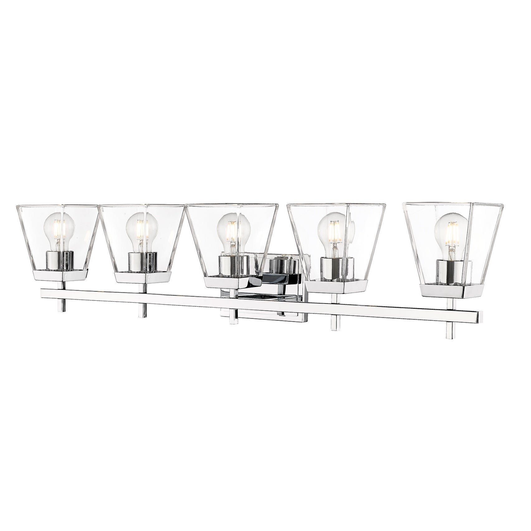 Lauren 5 Light Vanity - Chrome - Mycitystee