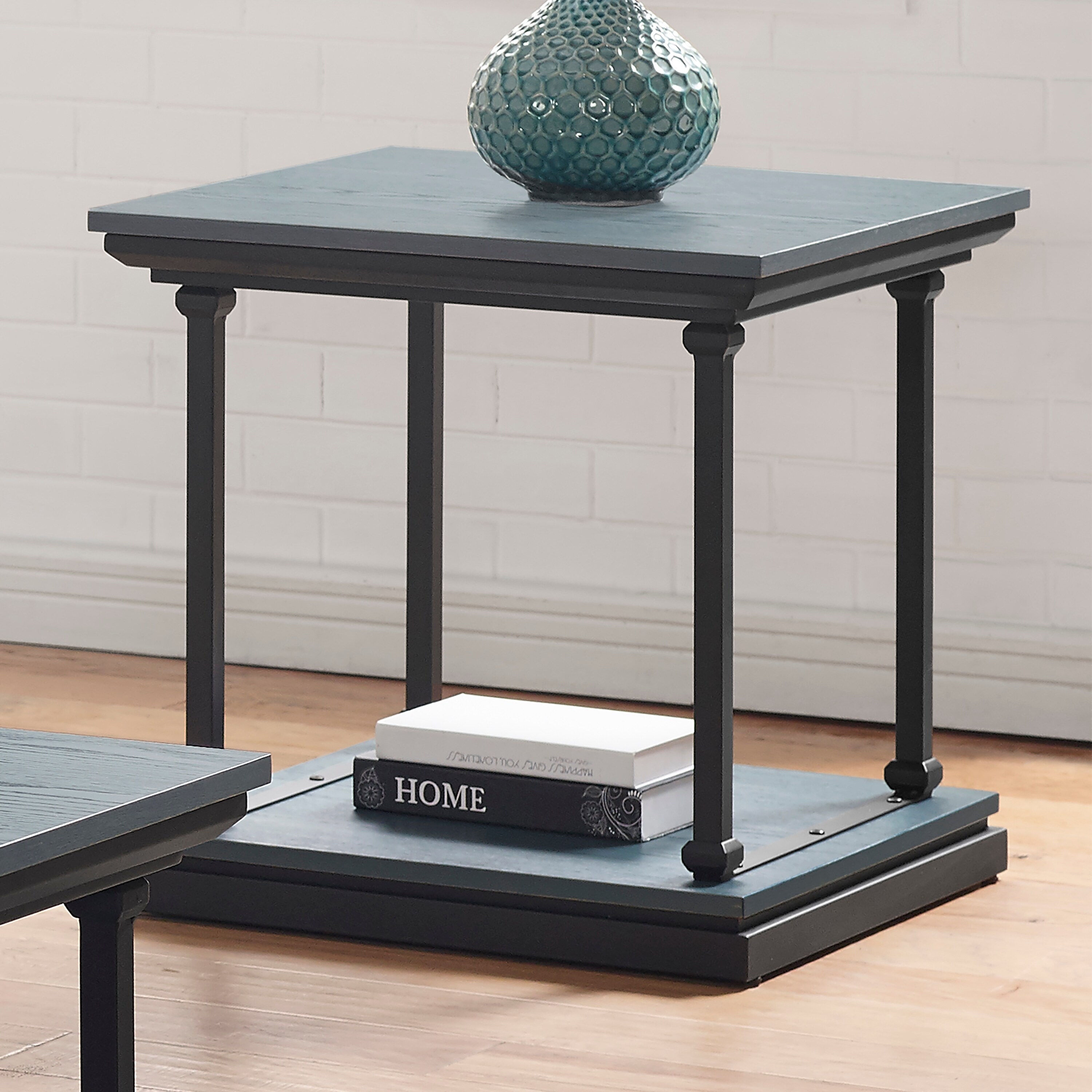 Furniture of America Marcin Rustic 24-inch 1-shelf Side Table - Mycitystee