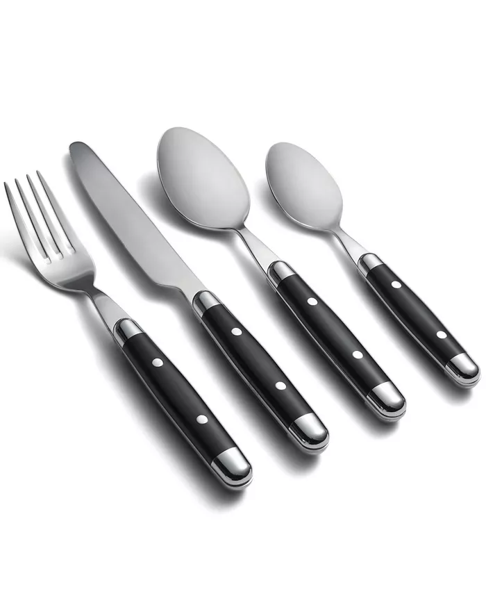 Cambridge Silversmiths Jubilee Mirror 16-Piece Flatware Set， Service for 4 - Mycitystee