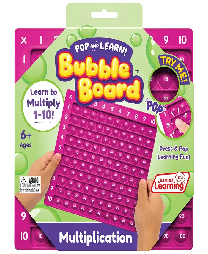 Pop Learn Bubble Board Mulitplication Bubble Board - Mycitystee