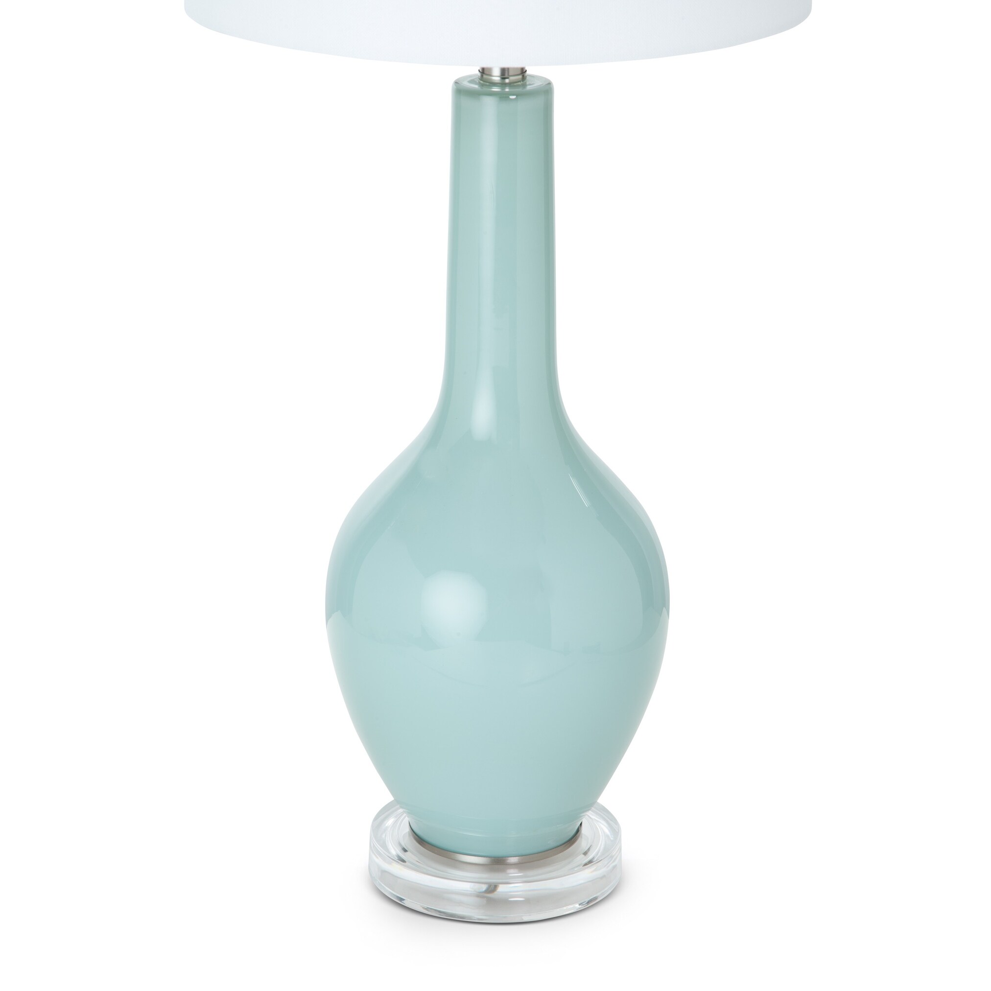 Set of 2 Modern Acrylic Table Lamps - 13 W x 33 D x 13 H - Mycitystee