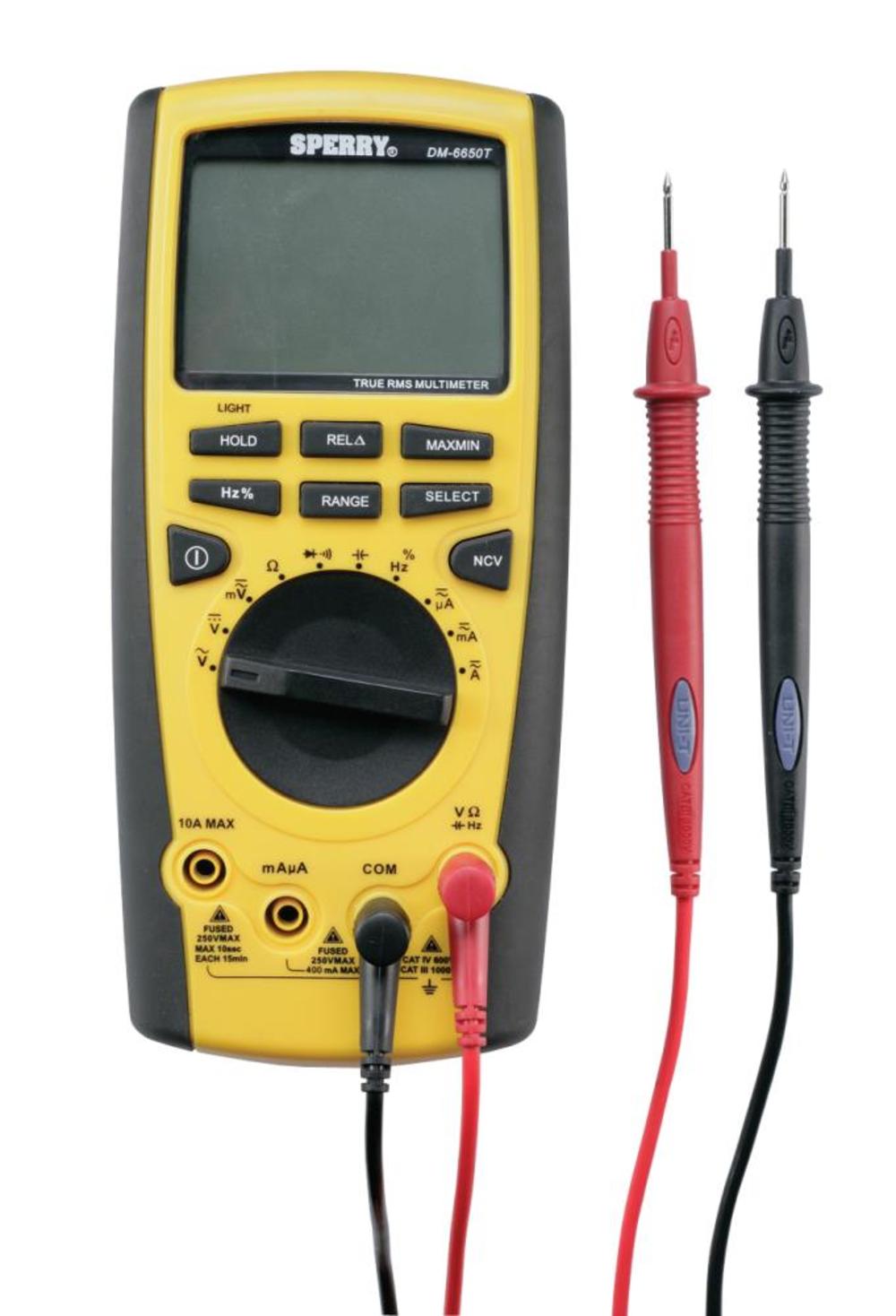 True RMS Digital Multimeter, 10 Function, 10 Auto Range - Mycitystee
