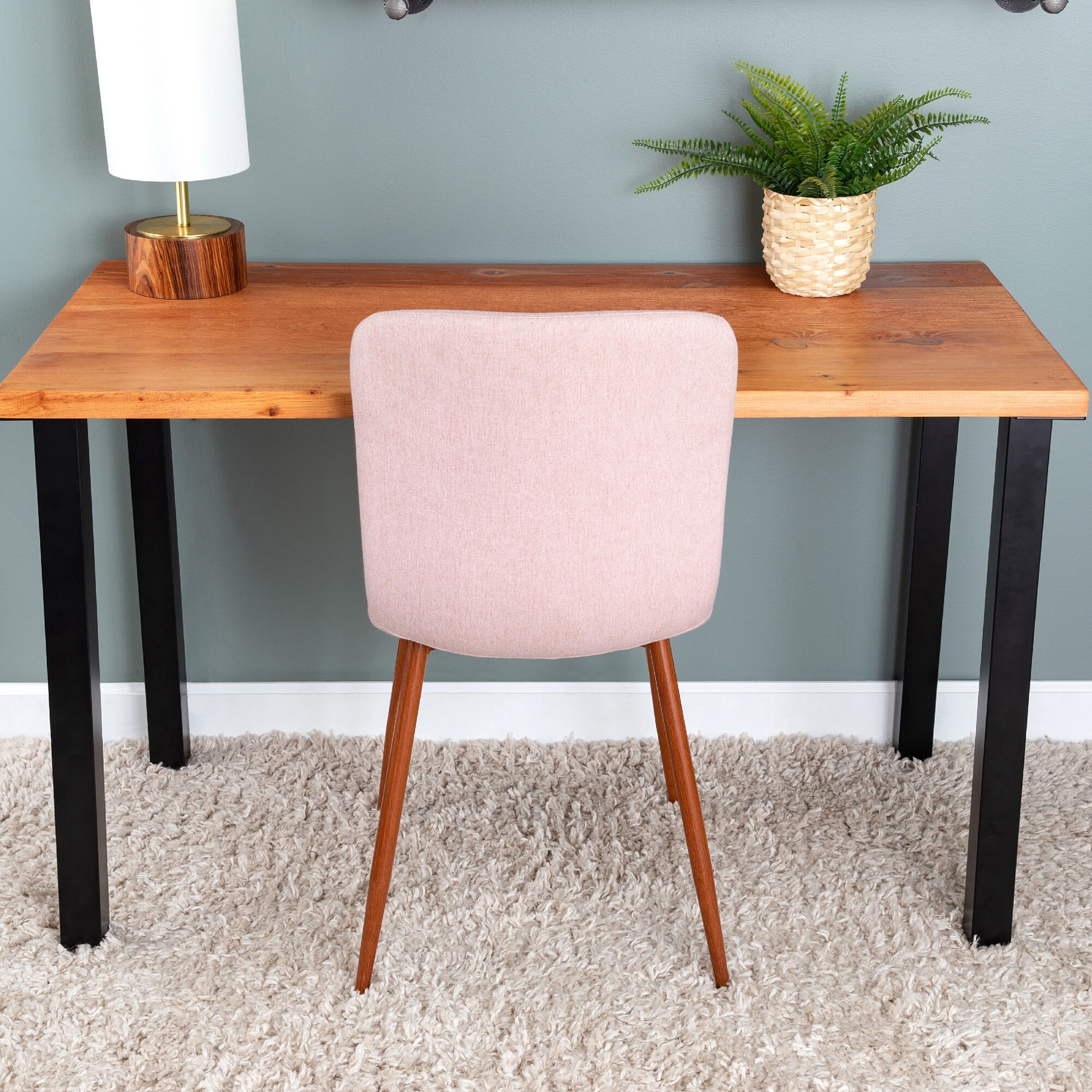 PIPE DECOR Matte Black Steel Modern Living Room Table Legs Set of 4 - Mycitystee