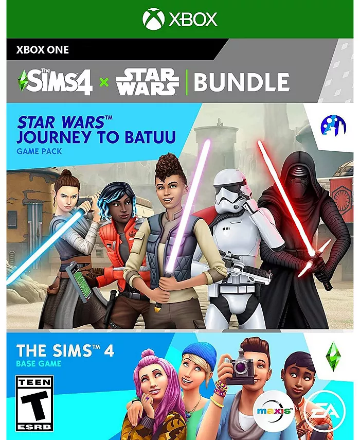Electronic Arts The Sims 4 Plus Star Wars Journey to Batuu Bundle - Xbox One - Mycitystee