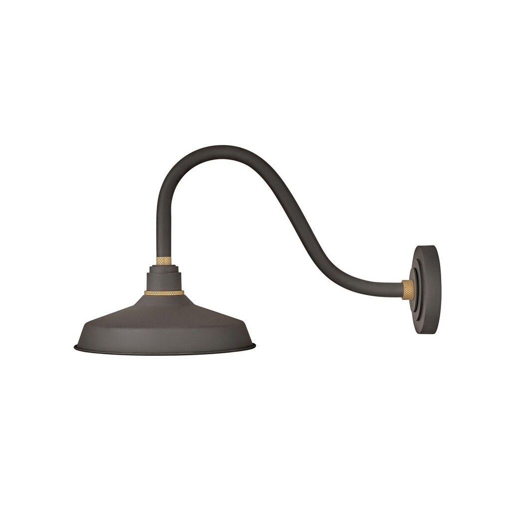 Hinkley Foundry 1-Light Outdoor Wall Mount Lantern in Museum Bronze Shopping - The Best Deals on Outdoor Barn Lights | 31585613 - Mycitystee