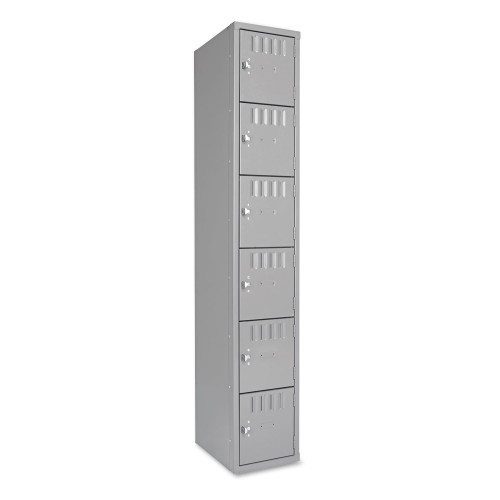 Tennsco Box Compartments， Single Stack， 12w x 18d x 72h， Medium Gray (BS6121812AMG) - Mycitystee