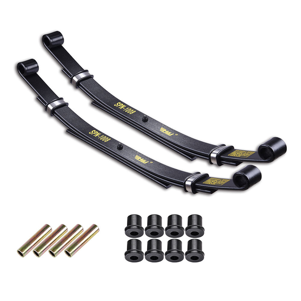 3 Leaf Trailer Rear Double Eye Spring Kit - 2 Springs - Mycitystee