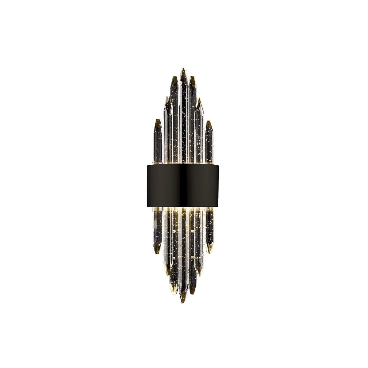 Avenue Lighting the original Aspen Collection dark bronce steel and clear crystal LED wall sconce. - 8 - Mycitystee