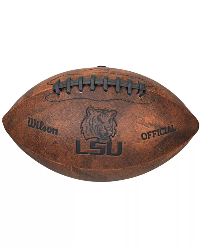 Gulf Coast Sales NCAA Vintage-Like Football， Louisiana State University Tigers - Mycitystee