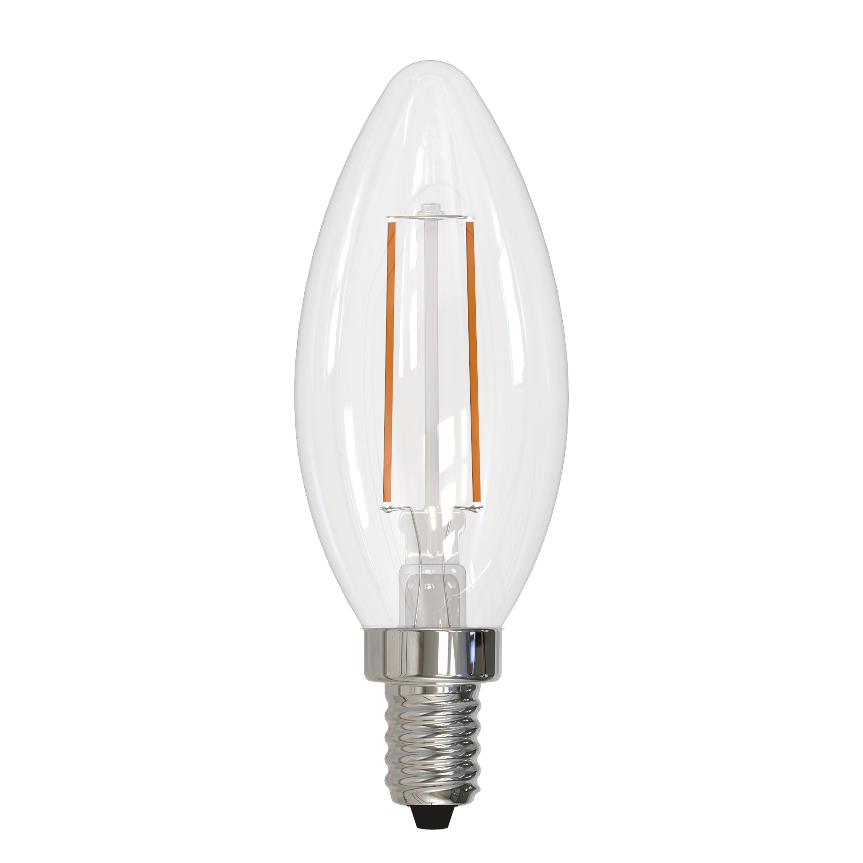 Bulbrite Pack of (8) 4 Watt Dimmable Clear Filament B11 Candelabra (E12) LED Bulb - Mycitystee