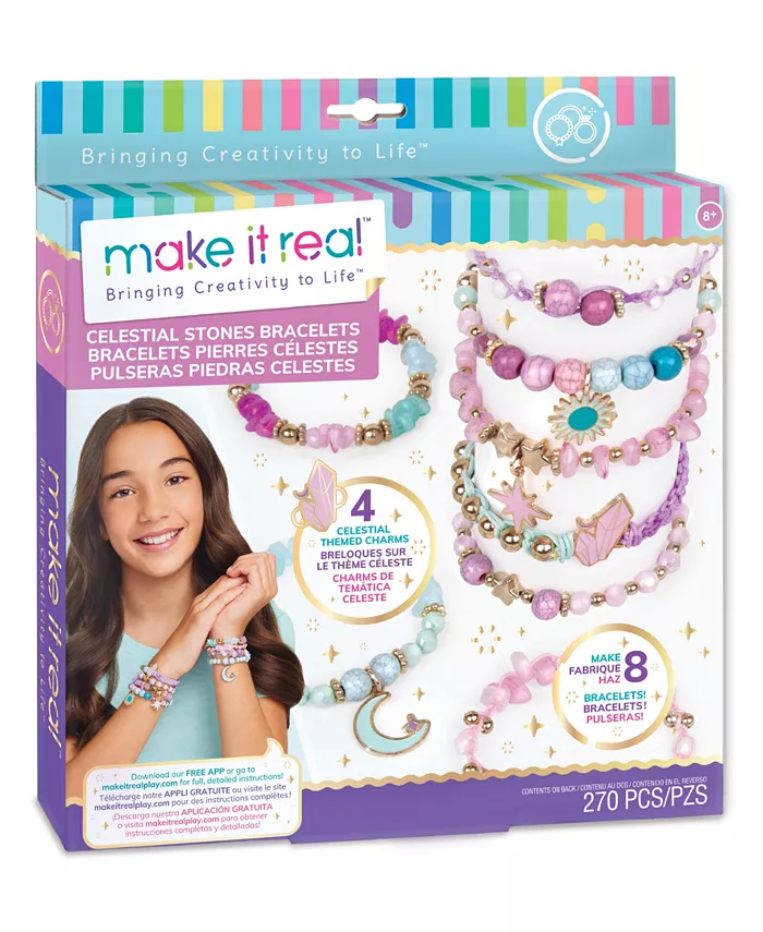 Make It Real Celestial Stones DIY (do it yourself) Bracelets - Mycitystee