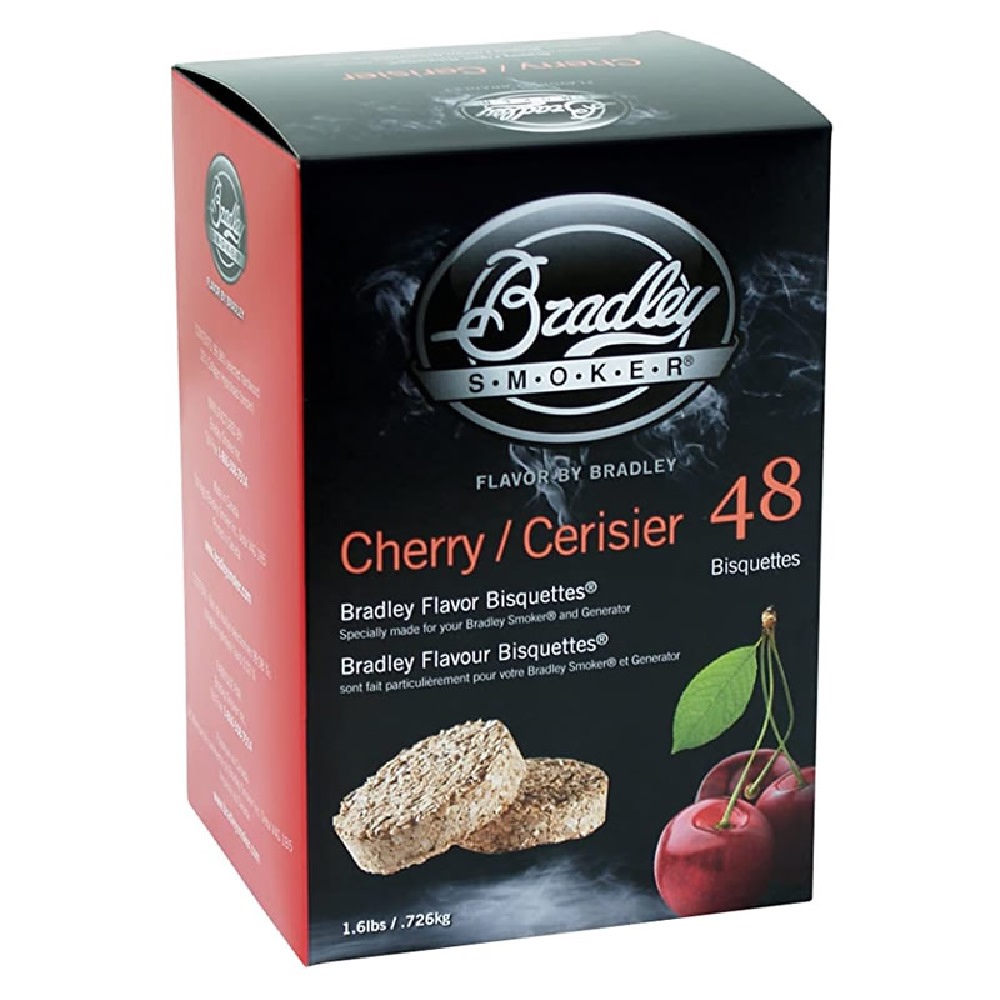 48 Cherry Flavor Wood Bisquettes - Mycitystee