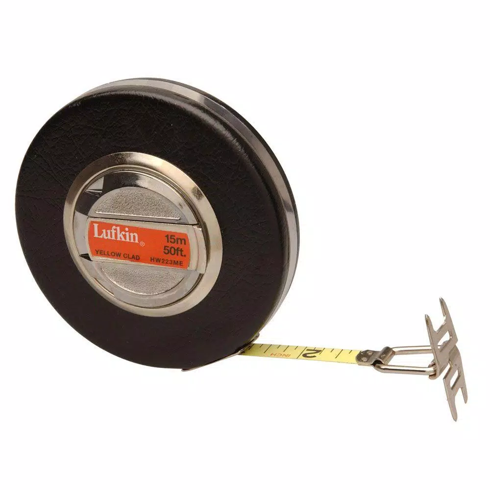 Lufkin Banner 3/8 in. x 50 ft. Yellow Clad Tape Measure and#8211; XDC Depot - Mycitystee