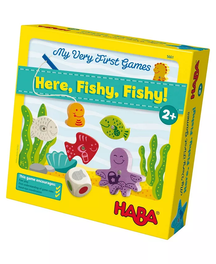 Haba My Very First Games - Here Fishy Fishy! - Mycitystee